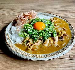 おそば屋さんのだしカレー